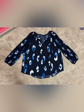 Women’s Medium Kaari Blue Blouse